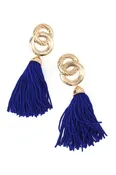 80s Lady Tassel Earrings