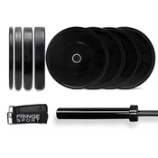 Bar + Black Bumper Plate Packages