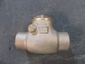 1 1/4" Sweat Bronze Swing Check Valve