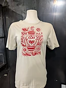 Flower Pot Print Tee - Small — Feats of Clay