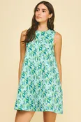 Bali Tropical Mini Dress