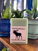 Patchouli Soap Bar – Classic Aged Patchouli in a Groovy Green Vegan Bar