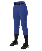 Alleson Ladies Low Rise Softball Pant With Belt Loops 605PBW