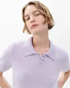 Jada Brushed Cashmere Polo