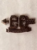Cross Country Determined Instant Recognition Award Pin — The Coaches Box