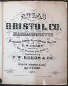 1871 Atlas of Bristol County, Massachusetts