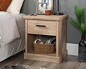 Sauder 1-Drawer Night Stand with Open Shelf 433957