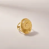 Ammonite Fossil Ring