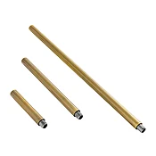 (1) 3", (1) 6", (1) 12" Vintage Brass Pipe