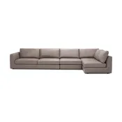 Cello 3-Piece Sectional Sofa with Full Arm Chaise