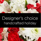 Designer's Choice Arrangement for just the right occasion, we can personalize. 65.00,  85.00, 100.00