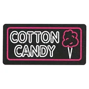 Lighted Cotton Candy Sign