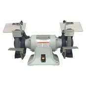 KVM Tools KV2LKR9 Bench Grinder Fixed Speed, 3/4 hp, 8 in Max Wheel Dia, 3,450 RPM, 120/240V AC