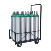 12 D/E/M9 Cylinder Heavy-Duty Large Wheel Cart