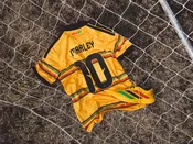 Adidas Jamaica 26 x Bob Marley Home Jersey 'Bold Gold' -Originally $130.00
