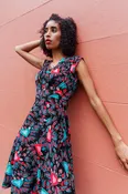 1940s Dress - Sacred Hearts - Final Sale