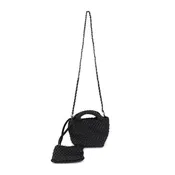 BC 2579 Braided Clutch Black