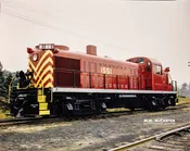 American Locomotive Company Builder Photo of Missouri-Kansas-Texas (Katy) RS-3 1551 at Schnectady – 1951