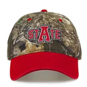 Arkansas State Red Wolves Camo Hat Edge Camo Two-Tone Cap