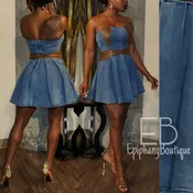 The Briana Denim Dress