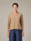 3/4 Slv Boatneck Tee