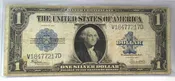 1923 Blue Seal $1 Silver Certificate Horse Blanket Note CXF PC825
