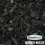 GroundSmart Coated Rubber Mulch - 2000 lbs (1 Ton) Bulk Bag