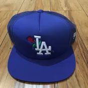 From The Ground Up LA Trucker Hat Blue