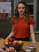 A Family Affair Joey King Red Tee