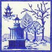 Blue Italian Pagoda
