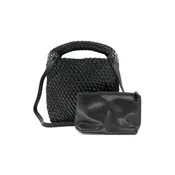 BC 2458 Woven Mini Black