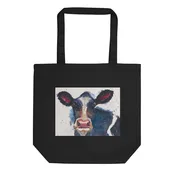Cool Cow Tote Bag