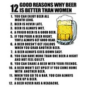 12 Reasons Why A Beer Is Better Than A Woman T-Shirt