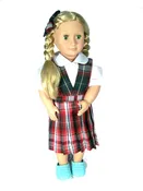 18″ Doll Dress (American Girl size) Model #72 style