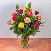 Rainbow Roses