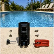 CARBONLITE Small Black Body Kit for Carbon Fiber Telescoping Pool Poles - Includes Hardware & Lever