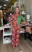 Adrienne vintage pop top
