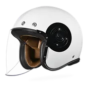 D.O.T. & ECE Daytona Retro Jet- Hi-Gloss White