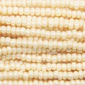 10/0 Czech Seed Bead, Eggshell