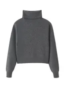 27 Miles Malibu Naia Cropped Cashmere Turtleneck