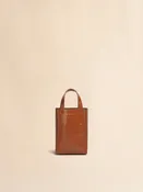 Sac nano MUSEO en cuir marron