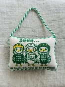 Birds Fan Nursery Door Hanger