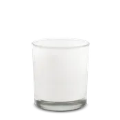10oz (8oz wax fill) Heavy Rocks Candle Glass - Thick Sham