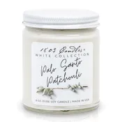 1803 Palo Santo Patchouli White Candle Collection