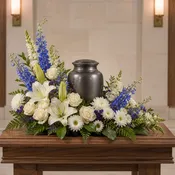Azure Hope Memorial Embrace