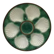 1950s French Oyster Plate — CANTERBURY COTTAGE ANTIQUES
