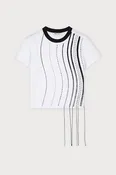 ABSTRACT LINE DETAIL T-SHIRT