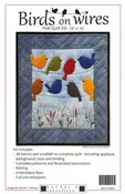 Birds on Wires Wall Quilt Kit