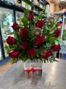 Birthday Bright Roses