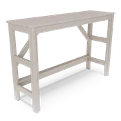 17" x 57" Urban Balcony Counter Table
